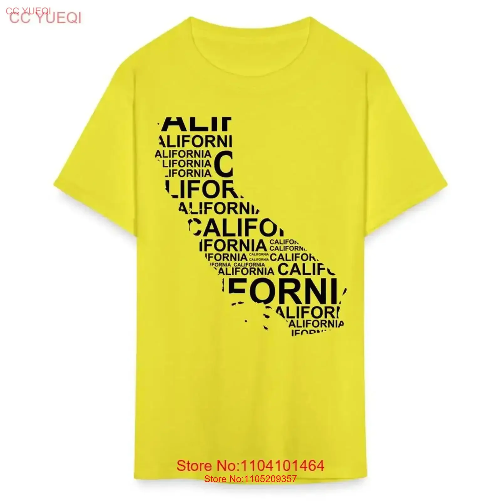 

Футболка California Republic Cali Map Street Urban Art S 6XL, винтажная стираная дизайнерская одежда, универсальная модная повседневная слегка