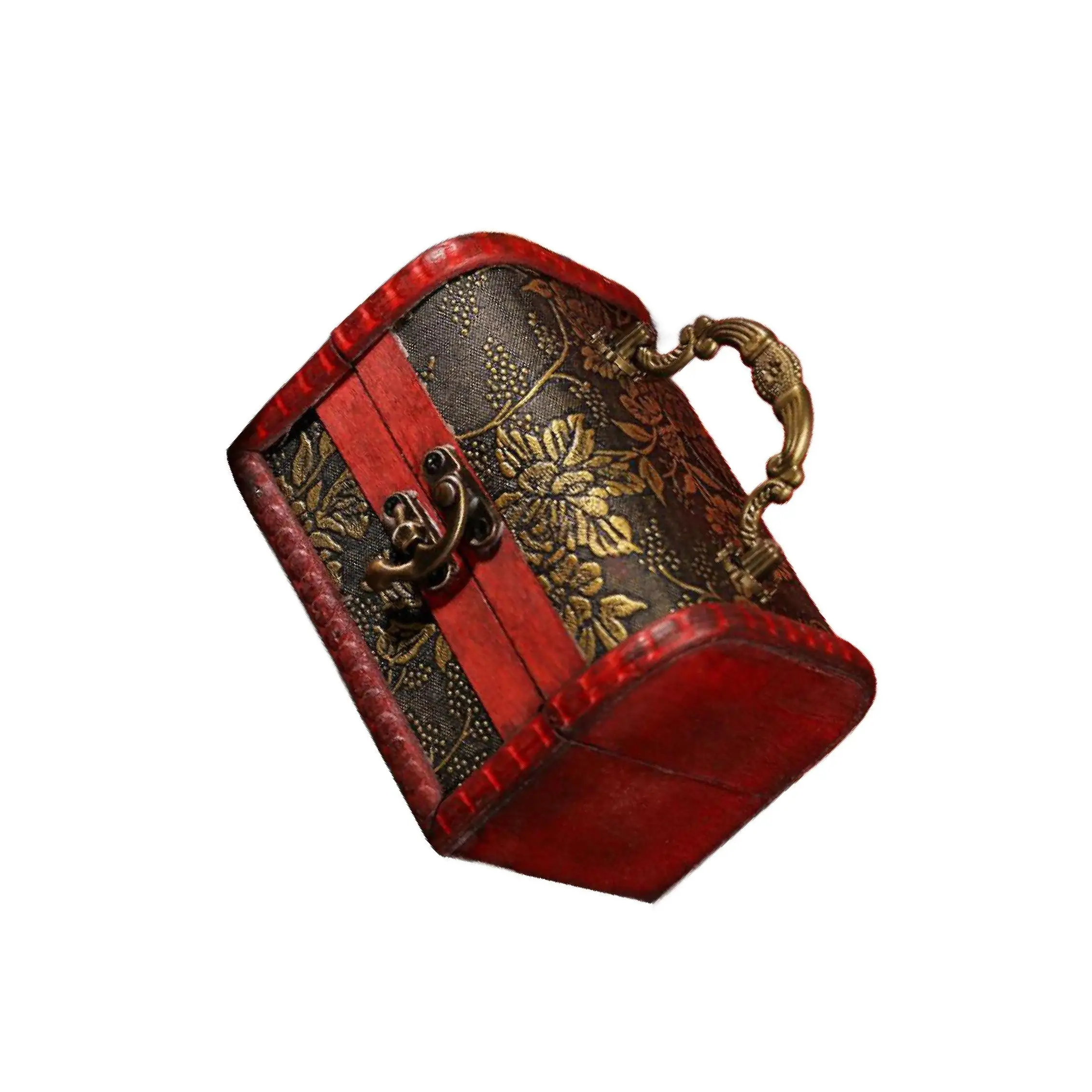 

Jewelry Storage Box Jewelry Storage Case for Necklace Earrings Stud Bracelet Grape Pattern