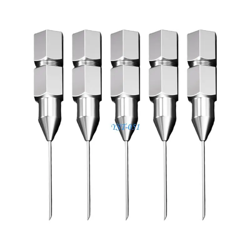 E15A Iron Grease Guns Tip Needle Dispenser For Leakproof Lubrication In Automotive Industrial Maintenance