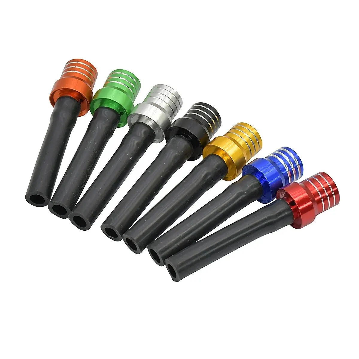 Motorcycle Gas Fuel Cap Single Way Valves Vent Breather Hoses Tubes For Motocross ATV Quad Dirt Pit Bike Fuel Tank Breather Pipe