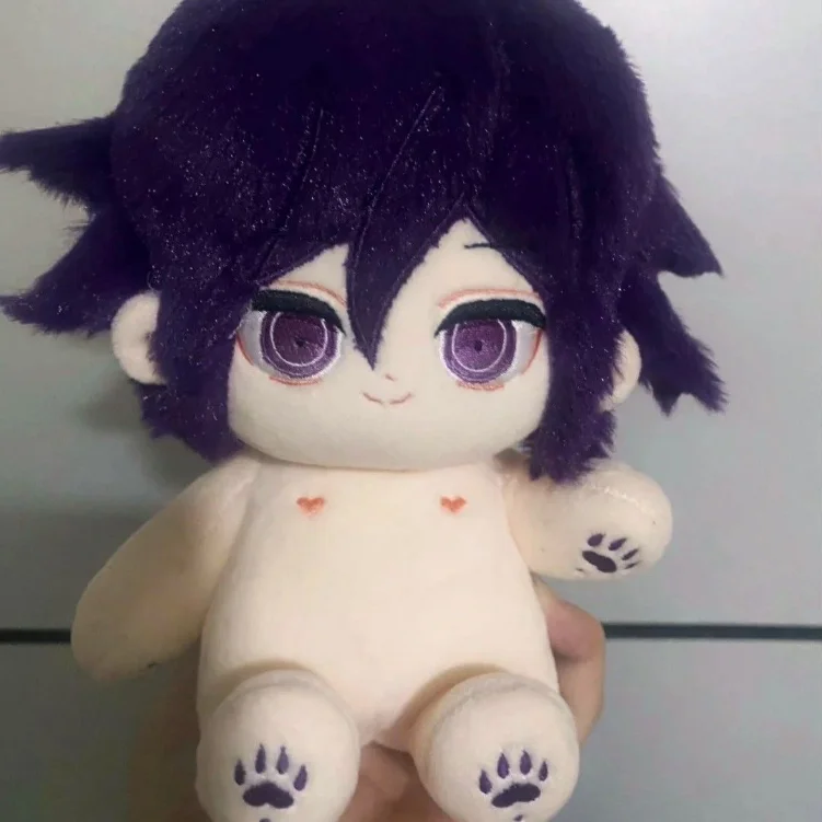 Anime Rol Kokichi Oma 20Cm Knappe Jongen Zacht Pluche Katoenen Pop Lichaam Verkleed Knuffels Poppetjes Figuren Kerstcadeau