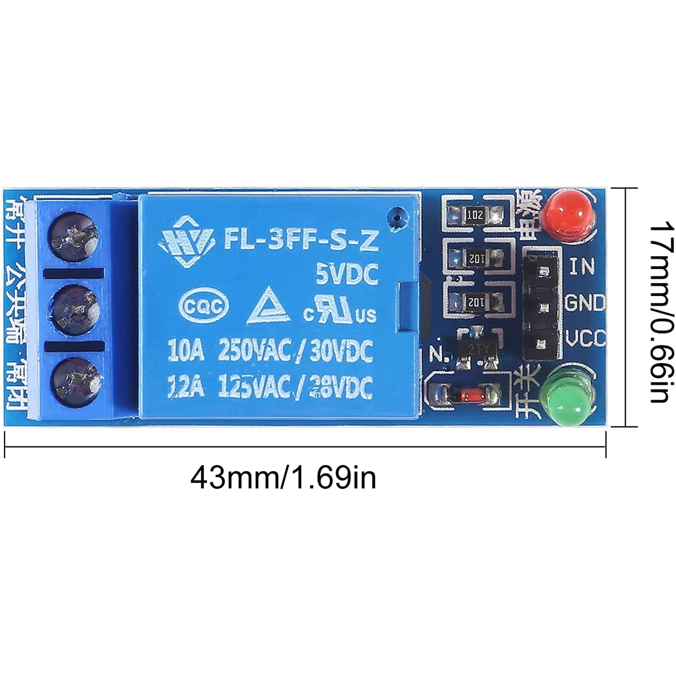 10PCS 5V One Channel Relay Module Relay Switch with OPTO Isolation High Low Level Trigger for Arduino Raspberry pi ARM AVR