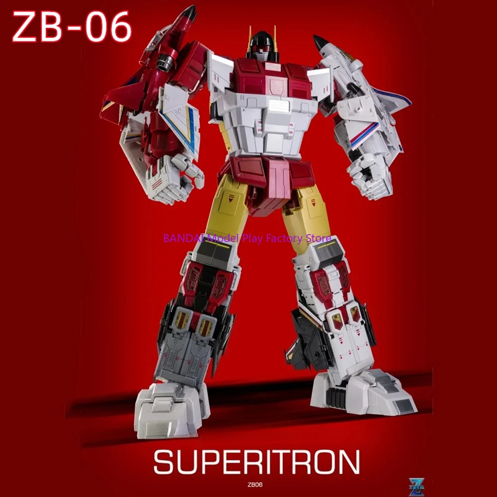 

【IN STOCK】Transformation ZETA TOYS ZB-06 ZB06 Superion 5in1 Action Figure Robot