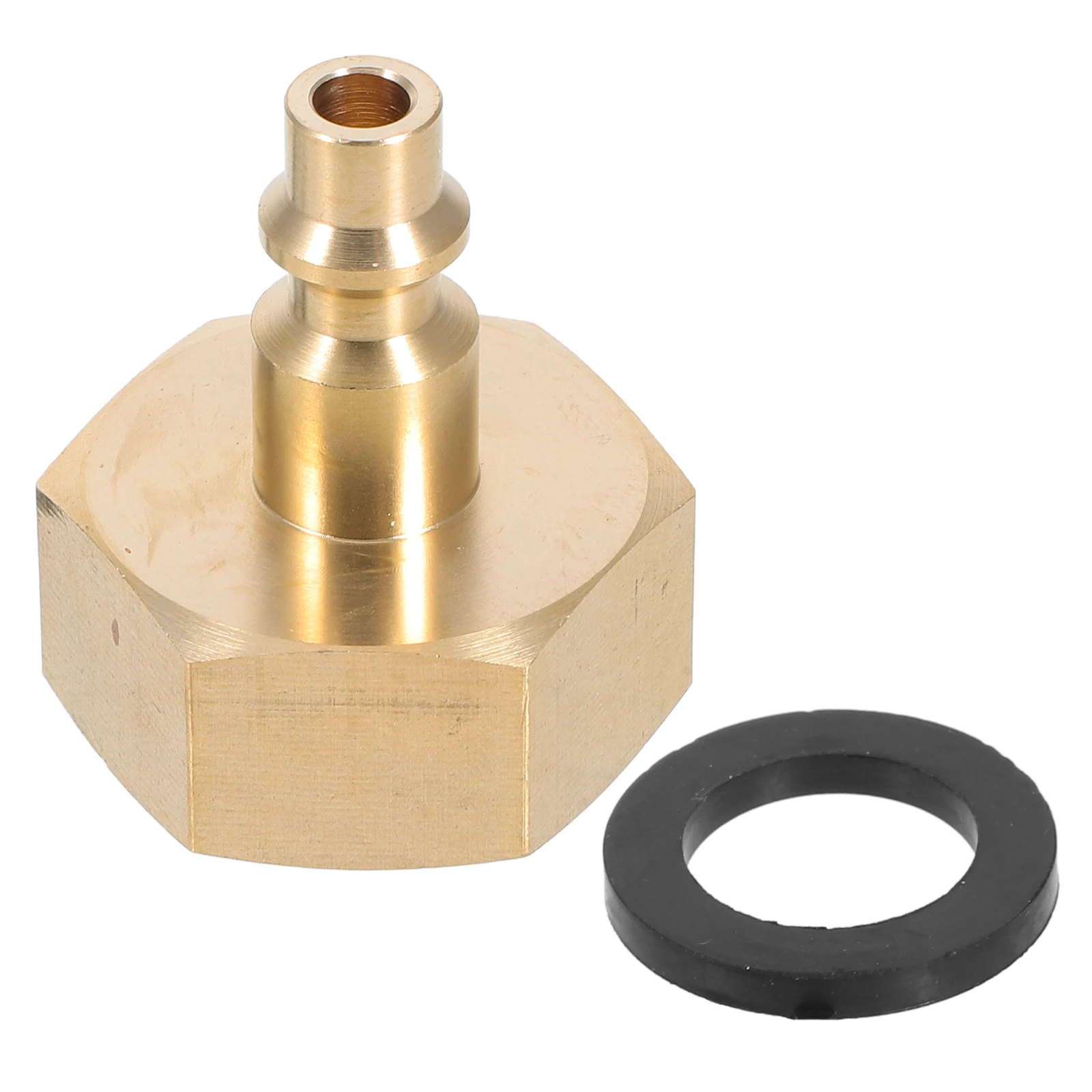 

Blow Adapter Garden Air Hose to Out Plug with Brass Quick Connect Camper Copper Winterizing Kit Blowout for Rv