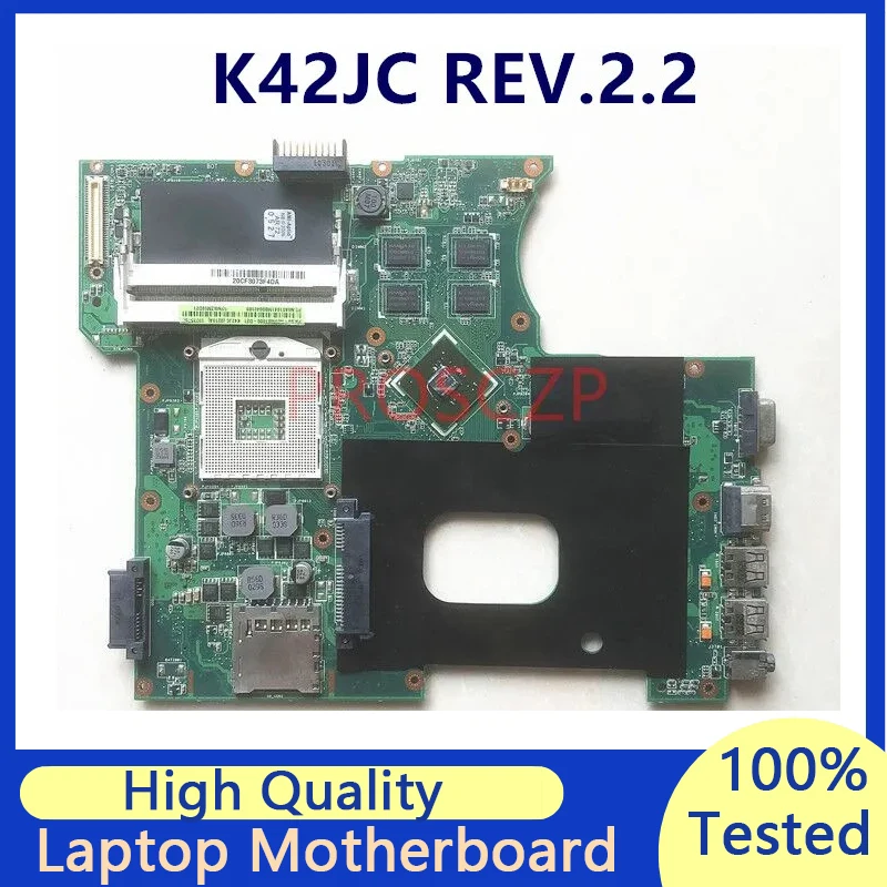 

Mainboard For ASUS K42JC REV.2.2 N11M-GE2-S-B1 GT310M HM55 SLGZS Laptop Motherboard 100% Full Tested Working Well