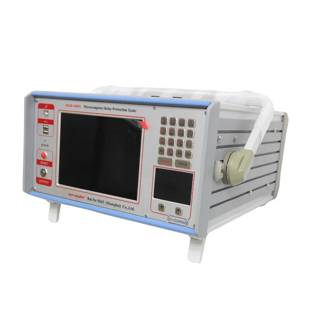 RDJB-1600Y Secondary Current Injector Test Kit Portable Three Phase Relay Protection Tester  Relay Protection Test Set