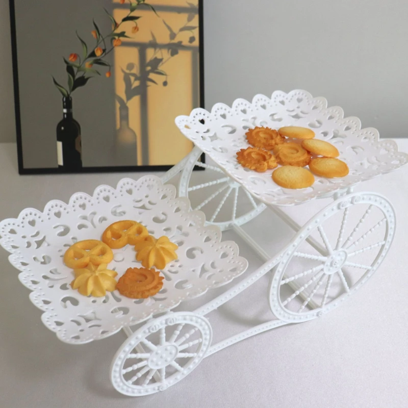 Dessert Tray Dining Table Bread Dish Snack Storage Candy Party Creative Home Fruit Light Luxury Cake Display Rack Dessert Rack