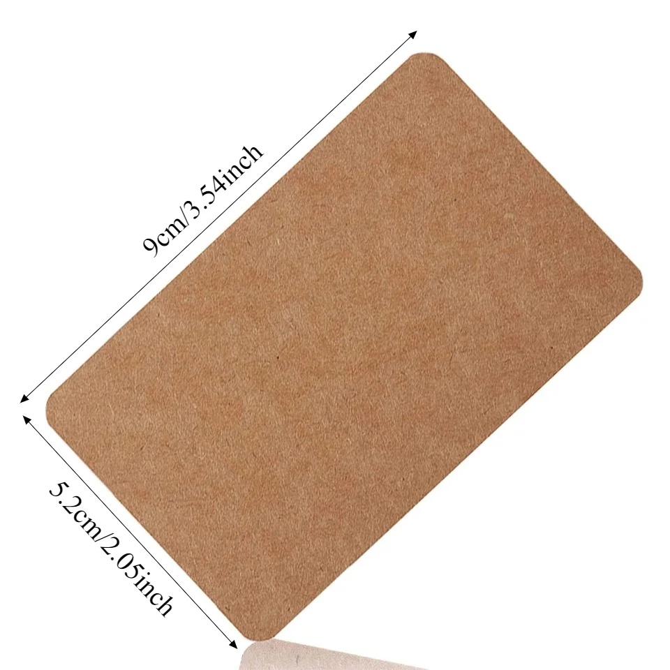 100 stuks/doos Kraftpapier bla - Wedding Supply Business recensie en prijs
