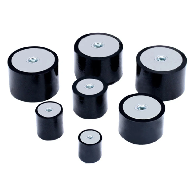 Anti-vibration Rubber Isolator Mount dd Rosca Fêmea Bobbin Damper Pés de Montagem m8 M10