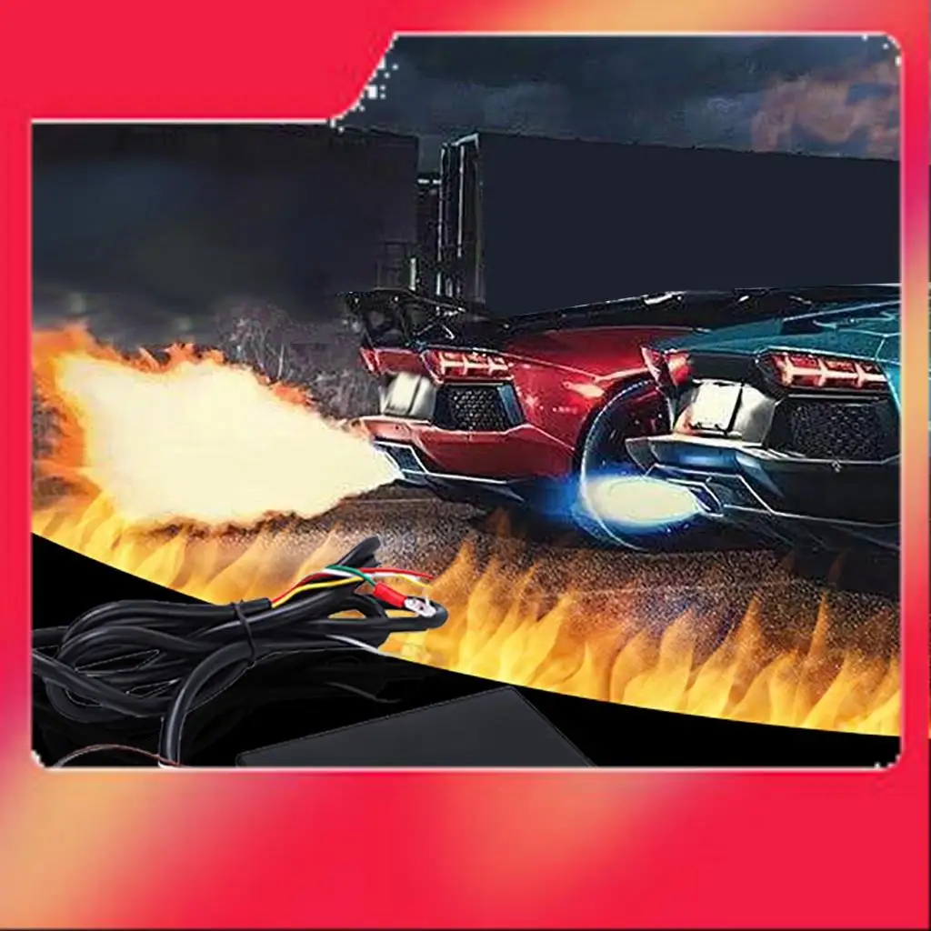 

Racing Power Builder Type Flame Kits Car Exhaust Flame Thrower Kit Car Ignition Rev Limiter Launch Control-M54K
