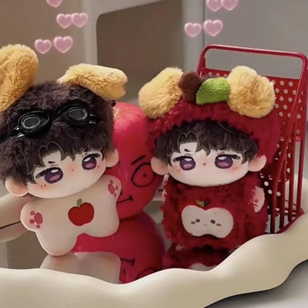 フルーツシリーズ 10 センチメートル綿人形服ブドウジャンプスーツ人形服衣装スーツ面白い人形ドレスアップセット人形アクセサリー