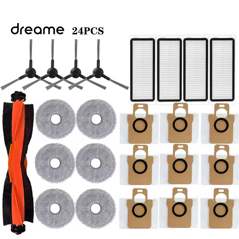 Dreame Bot L30 Ultra L20 Ultra Robot Vacuum Spare Parts Consumables Main Side Brush Hepa Filter Mop Cloth Dust Bag Accessories - Image 11