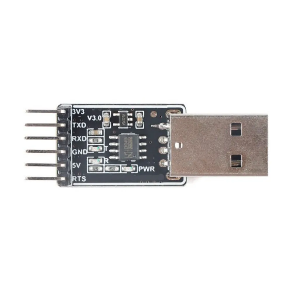 CH340 Module CH340N USB to TTL Serial Port Module 5V to 3.3V Converter Adapter STC Debugging Download for Microcontroller