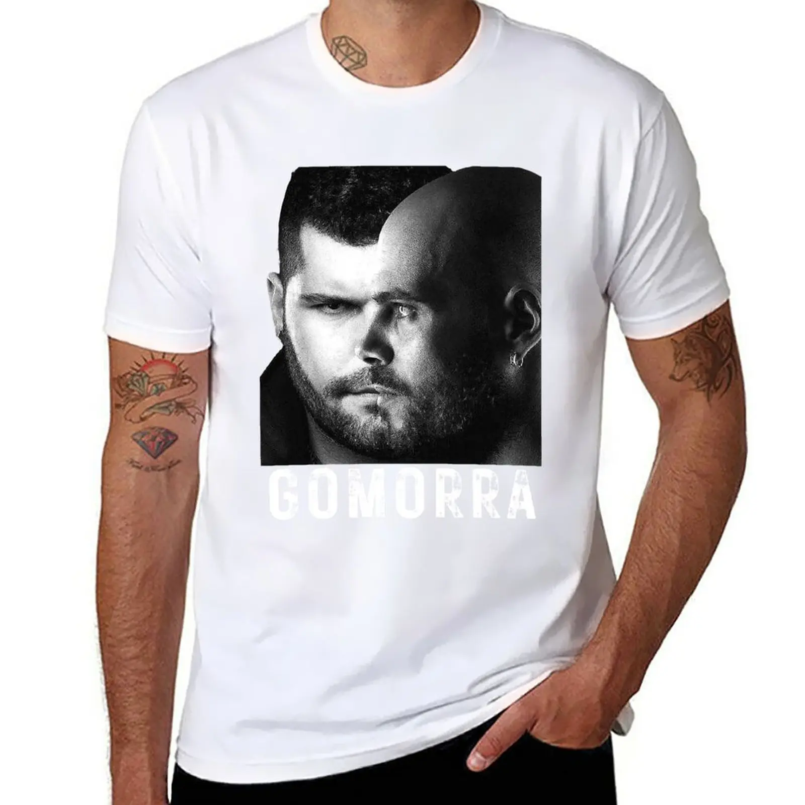 Funny Gifts Gomorra Mafia Cute Gift T-Shirt blacks korean fashion animal prinfor boys aesthetic clothes Men\'s t shirts