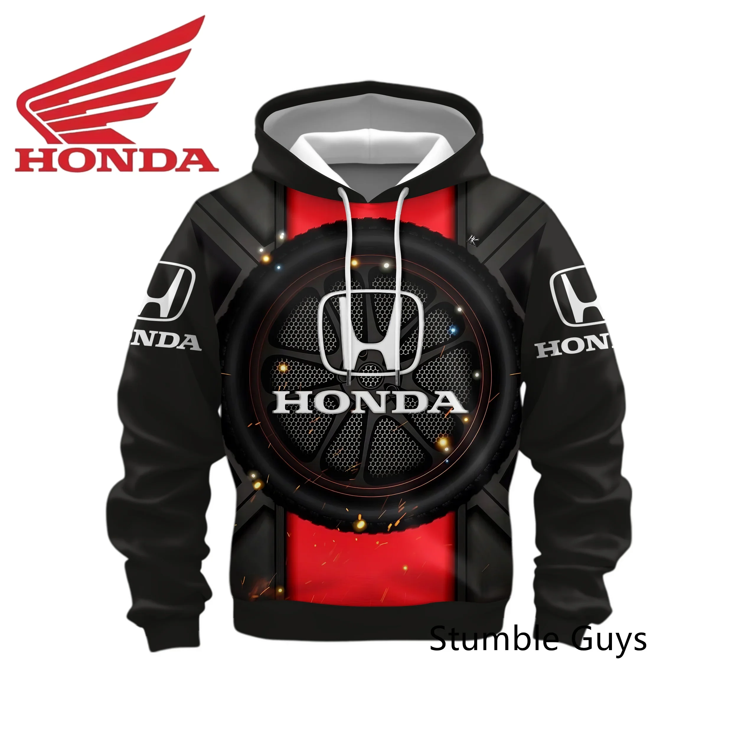 

Гоночный костюм, мужской Honda, весенне-осенняя толстовка с капюшоном и длинными рукавами, мотоциклетный спортивный костюм на открытом воздухе, повседневная мода