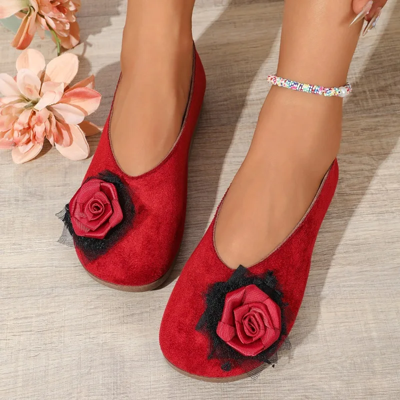 2026 Spring and Summer New Products Flat Shoes Soft-soled Shallow Single Shoes