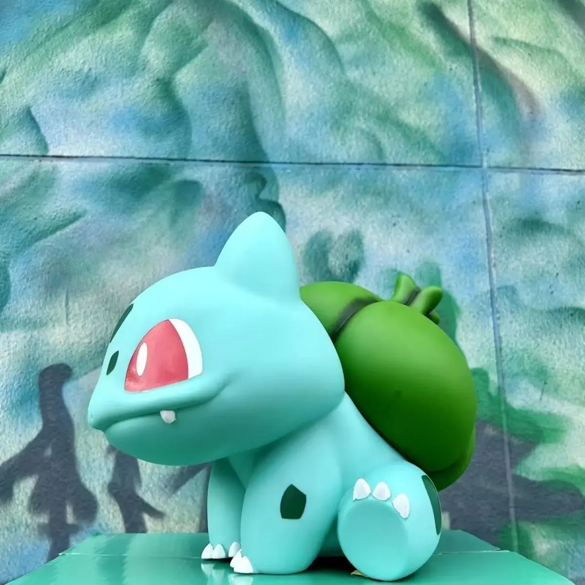 Pet Pok é Mon Bulbasaur Seed saving Bank regalo carino edizione di alta qualità salvadanaio palmare Desktop ornamento statua