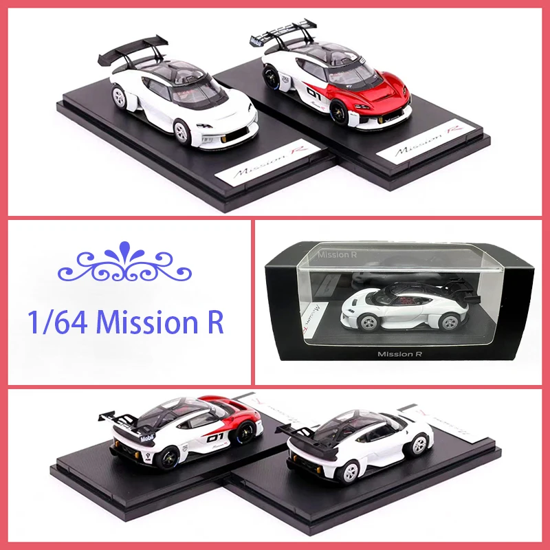 

Diecast 1:64 Scale Mission R Alloy Simulation Car Model Static Collection Decorated Holiday Gifts Toys Souvenir Gift