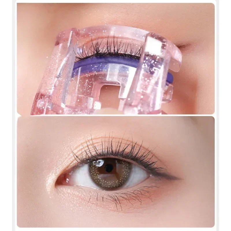 10PCS Professional Mini Eyelash Curler Portable Eye Lashes Curling Clips Cosmetic Cute Cat Paw Small Portable Eyelash Clip