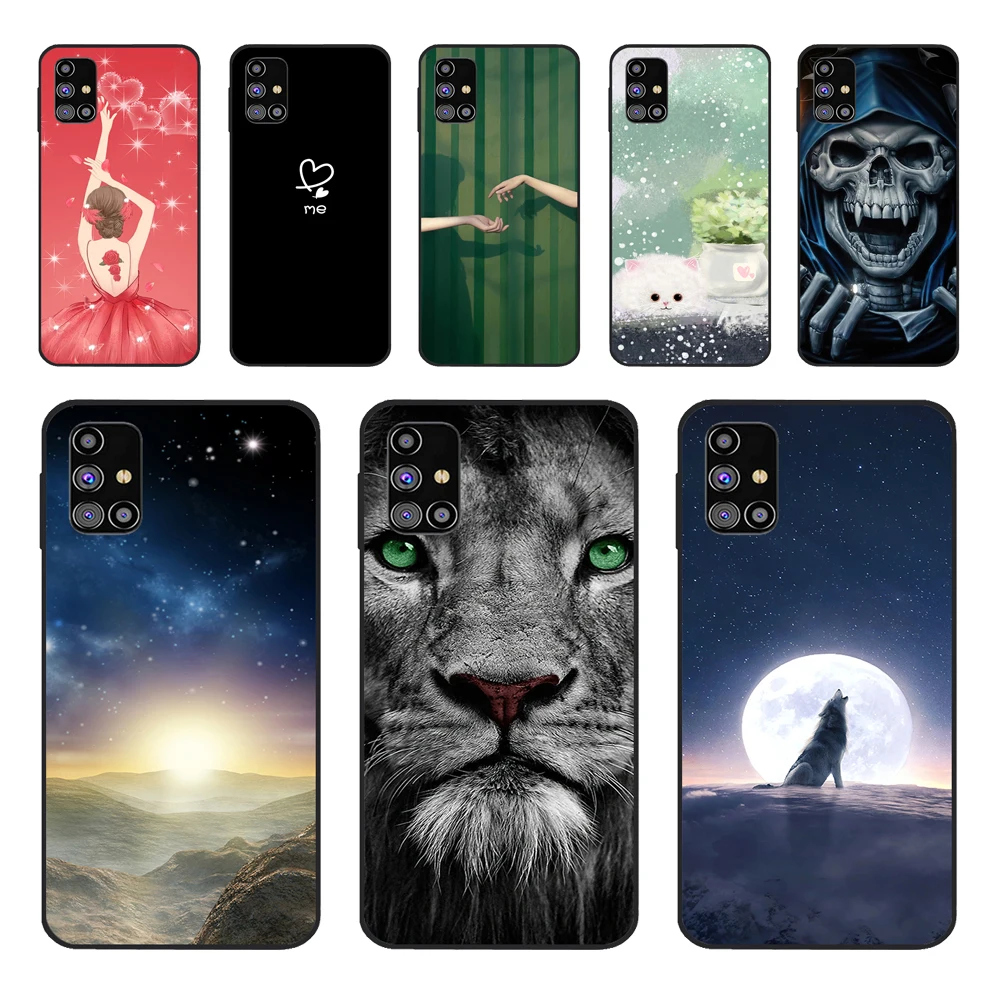 For Coque Samsung Galaxy A71 5G A51 5G Case Soft Silicone Back Case for Samsung A71 5G A51 Cover A 51 Shockproof case A71 Cover