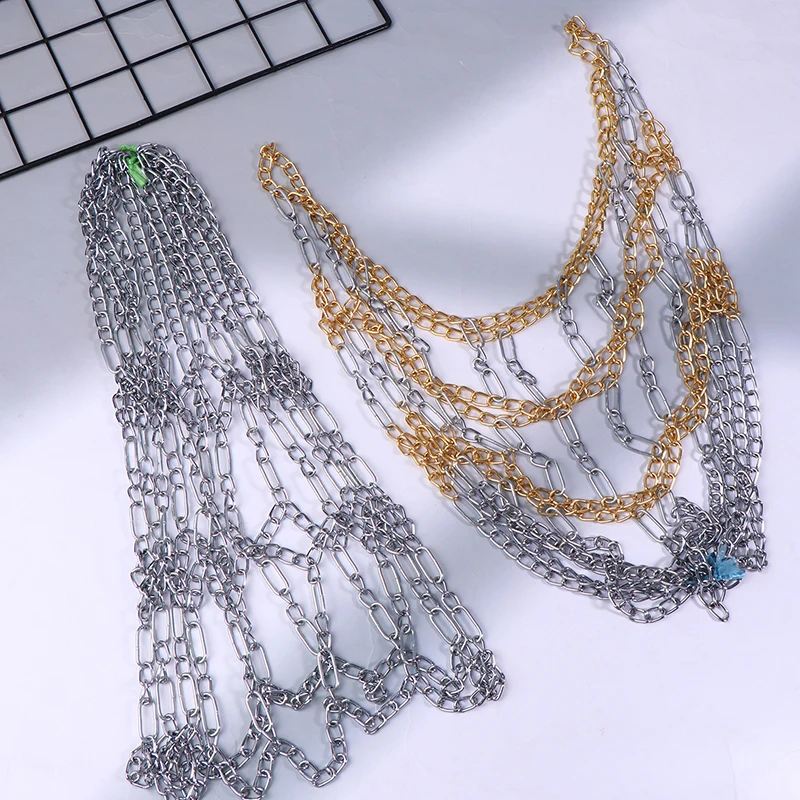 Galvanized Chain Basketball Net Metal Chain Basket Frame Basketball Target Net Sports Rims Rustproof Outdoor Basketball Net