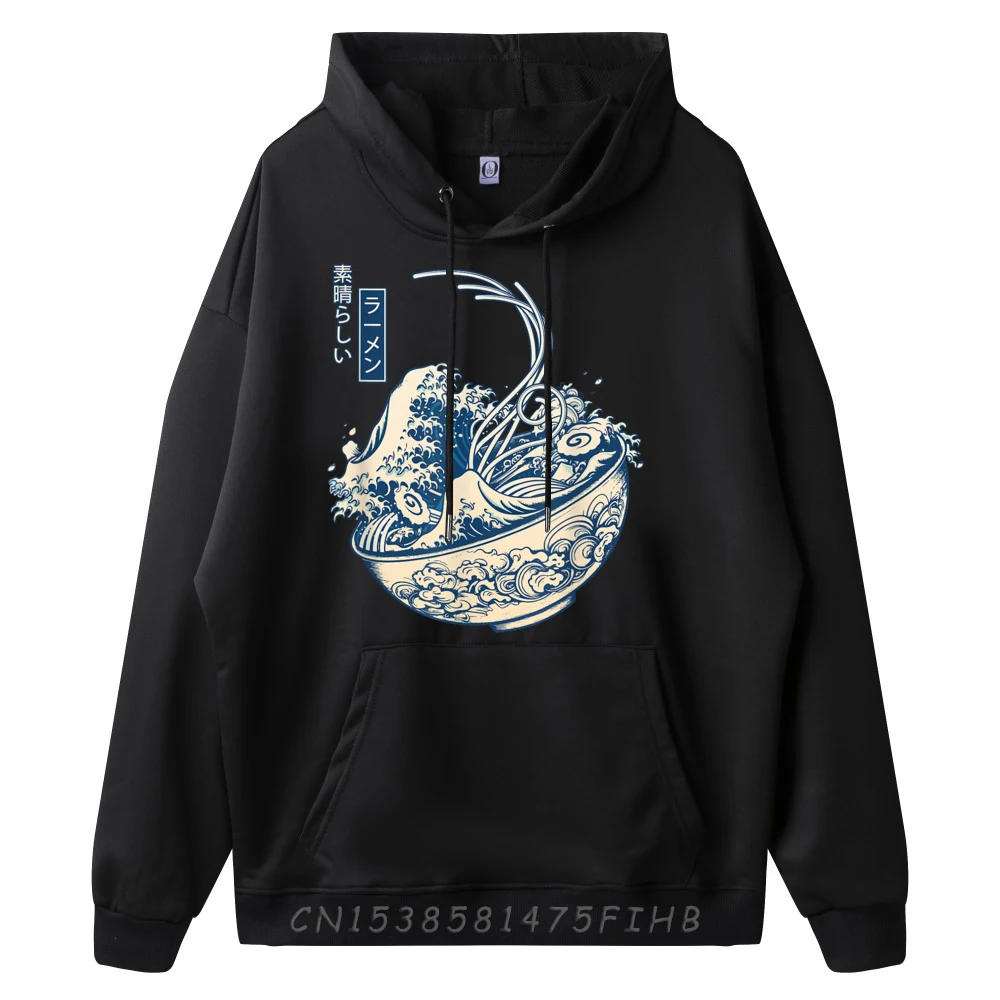 Kanagawa Japanese Great Ramen Wave Mens Designer Hoodies Men's Clothing Deals Group