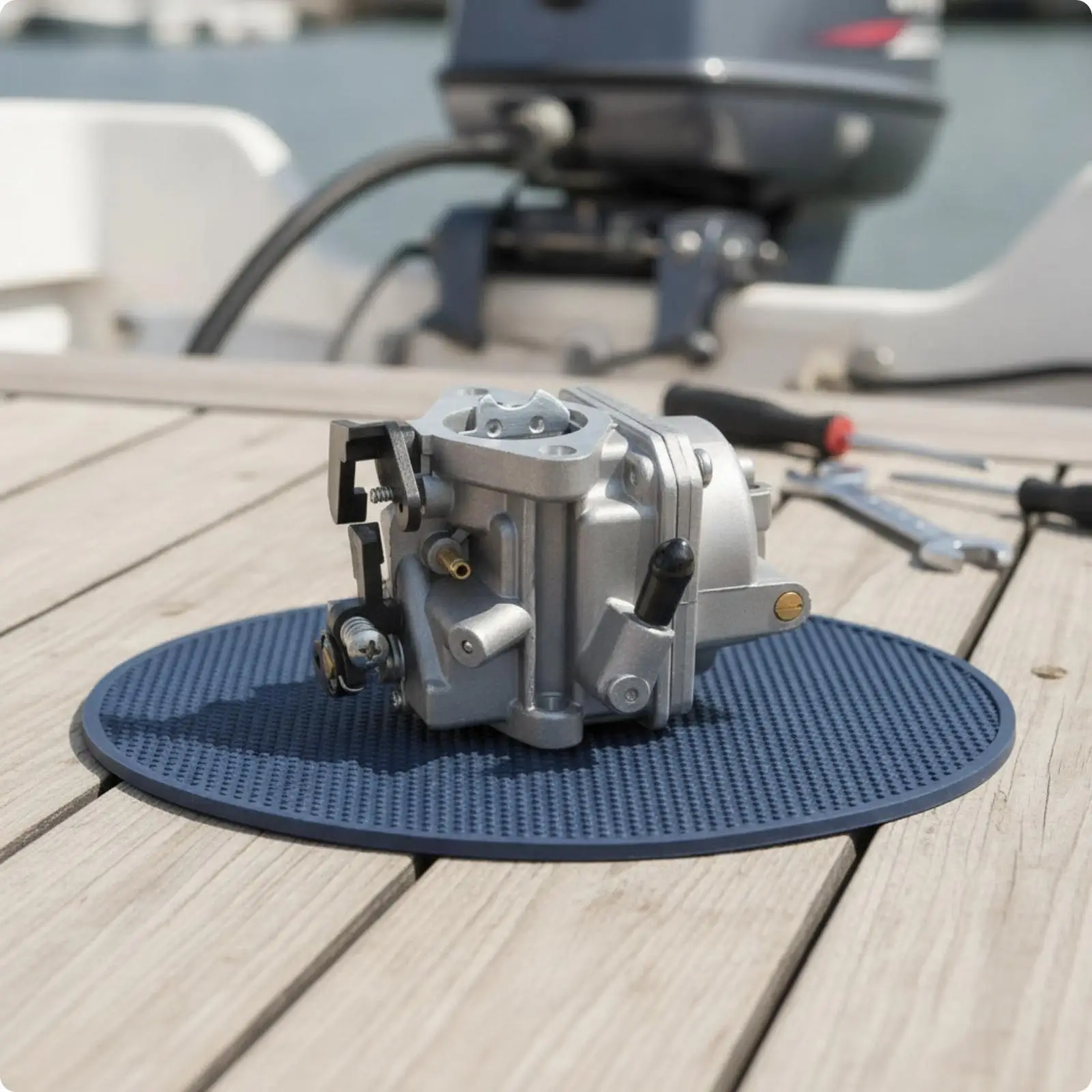 High Performance Boat Engine Carburetor Carburetor with Brass Fittings for