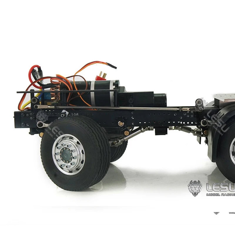 LESU Metall-Lenkstange für 1/14 RC Tamiya 8*8 8*4 Traktor-LKW Ferngesteuertes Hydraulisches Kippfahrzeug Modell Th02512 – Detail 2