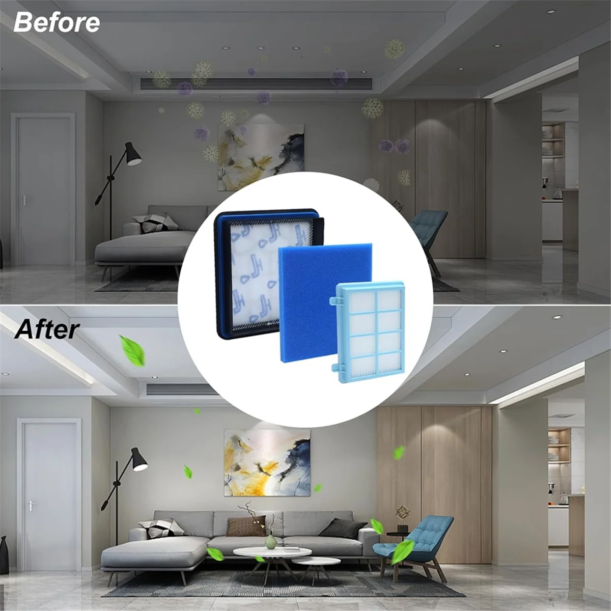 Запчасти для пылесоса Фильтр для пылесоса для фильтра FC9332 FC9331 FC9334, Пылесос