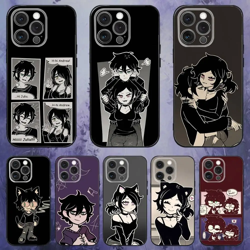 

T-The Coffin A-Andy Leyley Game Phone Case For iPhone 17,16,15,14,13,12,Pro,Max,Plus,E,SE4,Air,Mini Black Soft Box