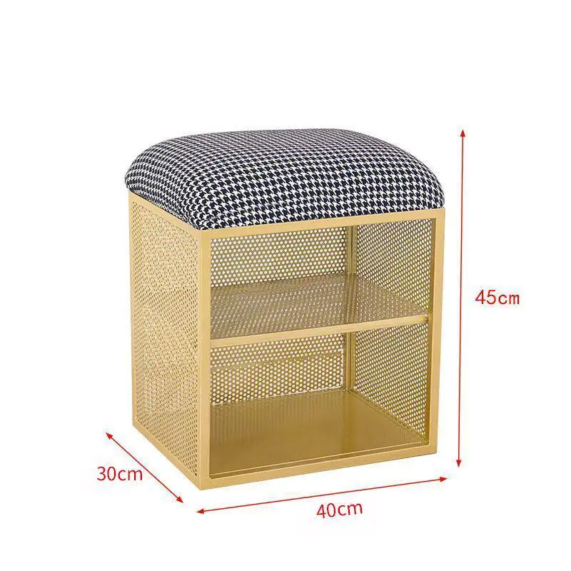 Shoe stool Home door Shoe Entering door Light luxury small Cloakroom Sofa Creative storage stool
