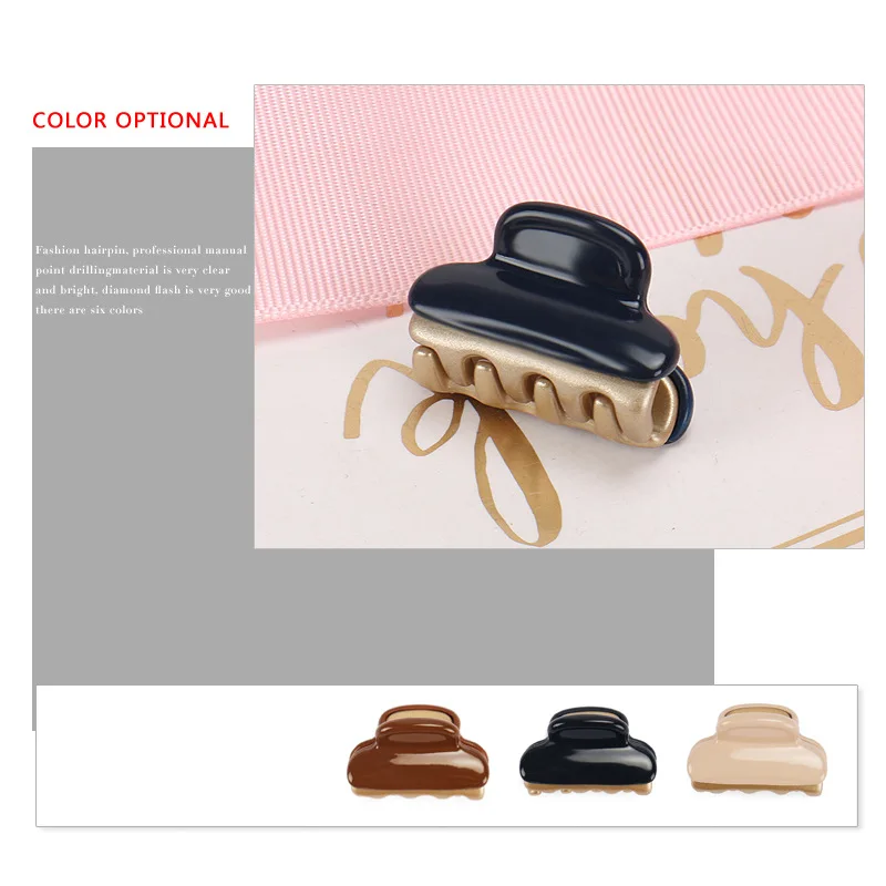 Cute A Paris French Styles Hair Claw Clip for Women Girls Acetate Hair Accessory Ornament Jewelry, Ponytail Holder for Party