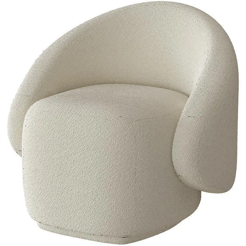 Nordic simple curved combination sofa living room apartment clothing store