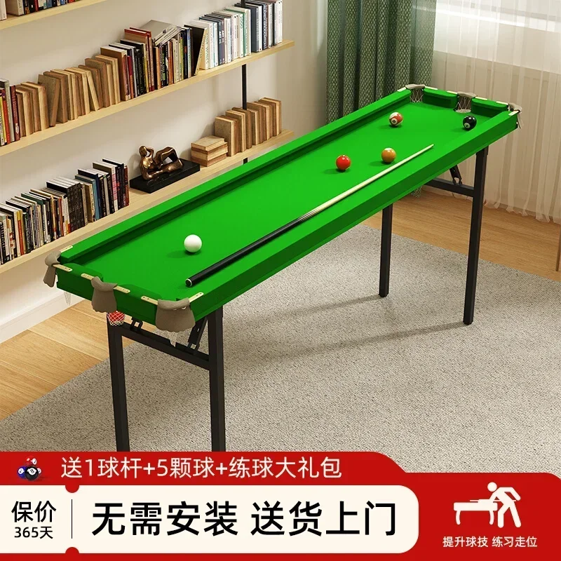 Five-point training pool table adult indoor family folding  household accurate portable practice artifact