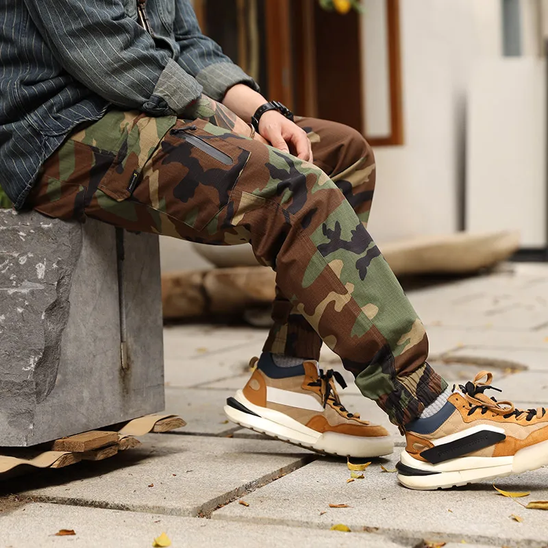 Pantalones tácticos cargo camuflaje Emersongear para outdoor y caza - imagen 3