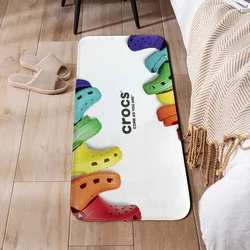 Floor Mats C-Crocs Sofa Mat Home Doormat Entrance Door Kitchen Rug Living Room Mat Aesthetic Room Decoration Carpet for Kitchen