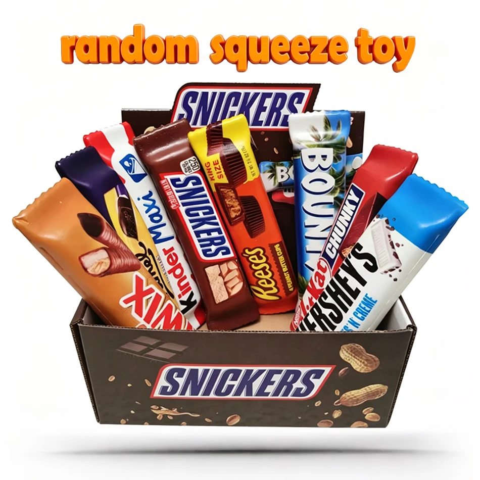 Simulated Chocolate Bar Squishy Toy Realistic Slow Rise Creative Stress Relief Squishy Toy Christmas Gift