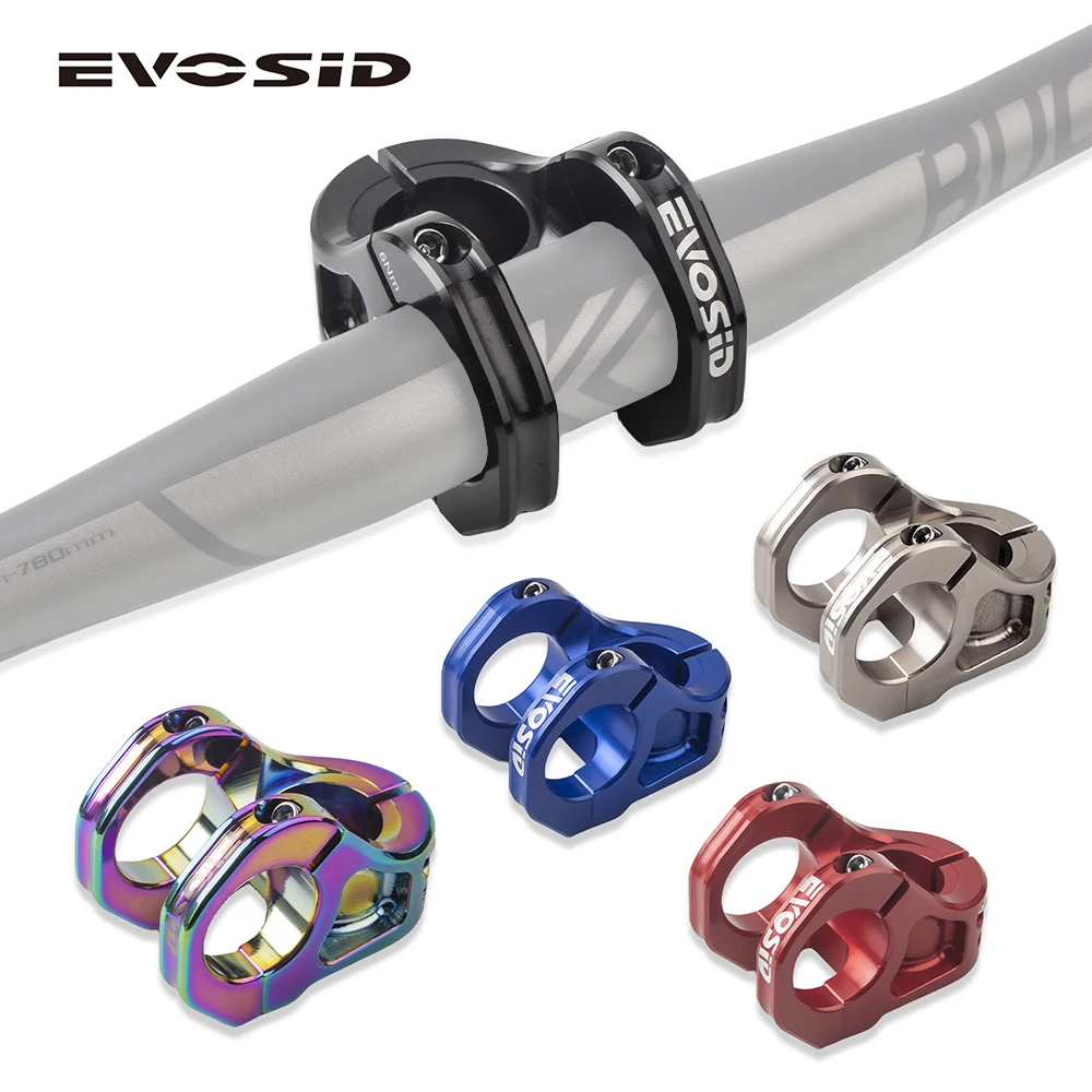 EVOSID Mountain Bicycle Stem 31.8mm Road Bike Bridge Short Power 35mm Rod Handlebar Table MTB Cycling Adjustable Stem Riser DH