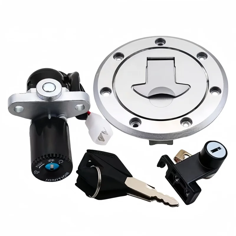 

Lock set Motorcycle Fuel Tank Cap Lock Ignition Switch Lock Set Seat Lock Set With Keys For CFMOTO CF150NK 14-19 CF 150 NK CF150
