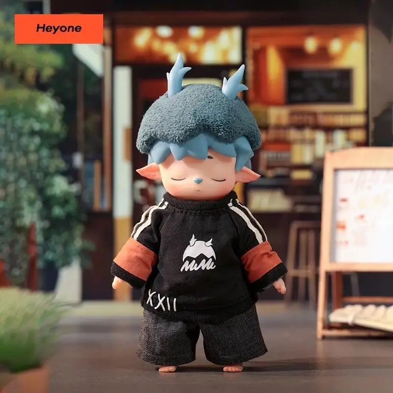 Heyone Mimi Citywalk Series Vinyl Blind Box Guess Bag Mystery Box Toys Doll Cute Anime Figure Desktop Ornaments Gift Collection