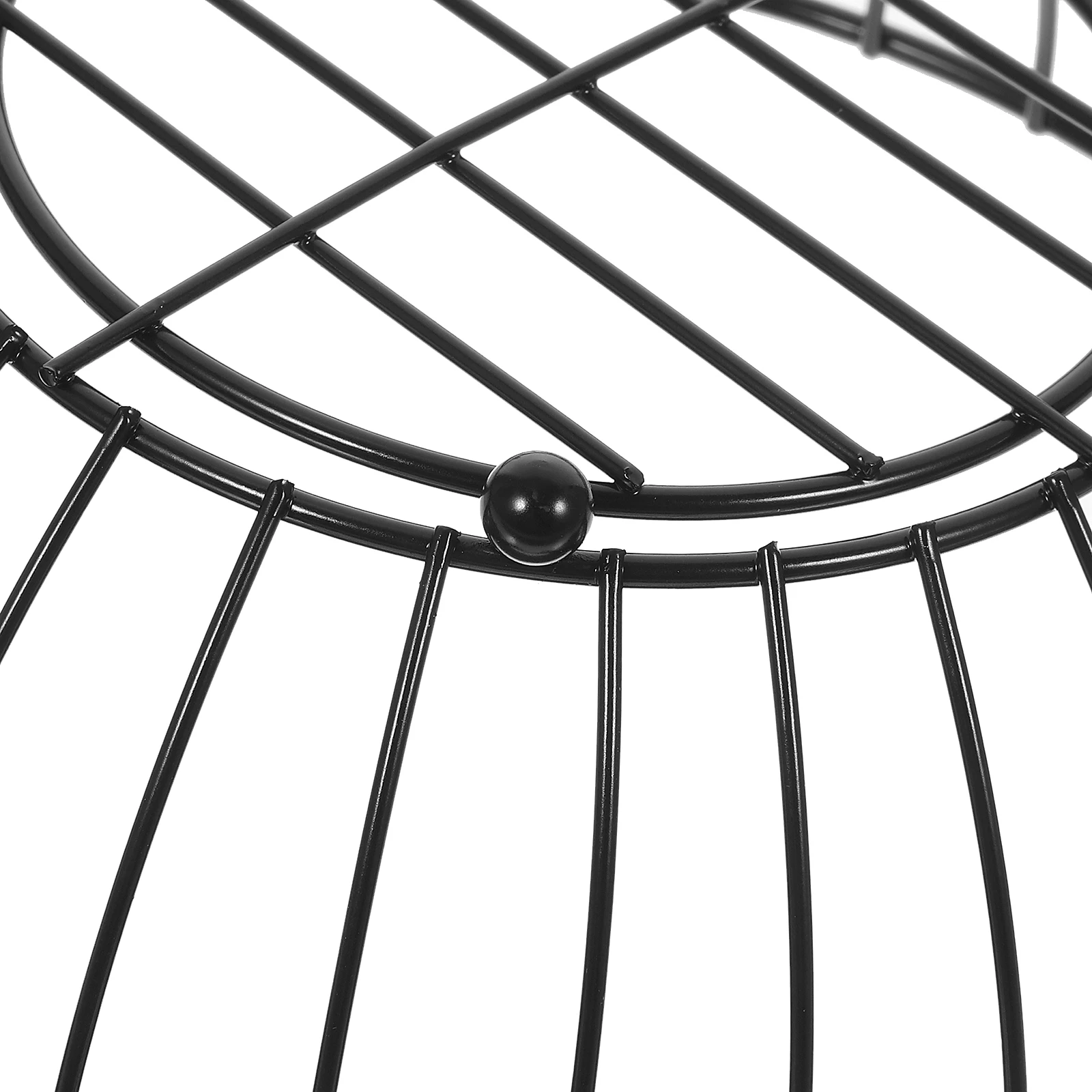 

Iron Wire Fruit Bowl Hollow Design Metal Basket For Kitchen Counter Storage Snack Bread Candy Cookie Organizer Fruit