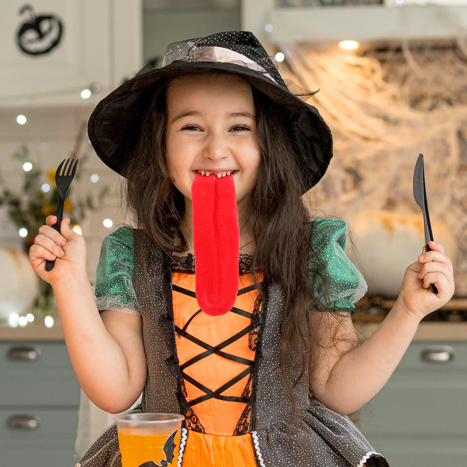 

Реквизит для розыгрыша, искусственный язык для Хэллоуина, имитация языка, хитрый декор, костюм на день дурака, виниловый аксессуар, маска