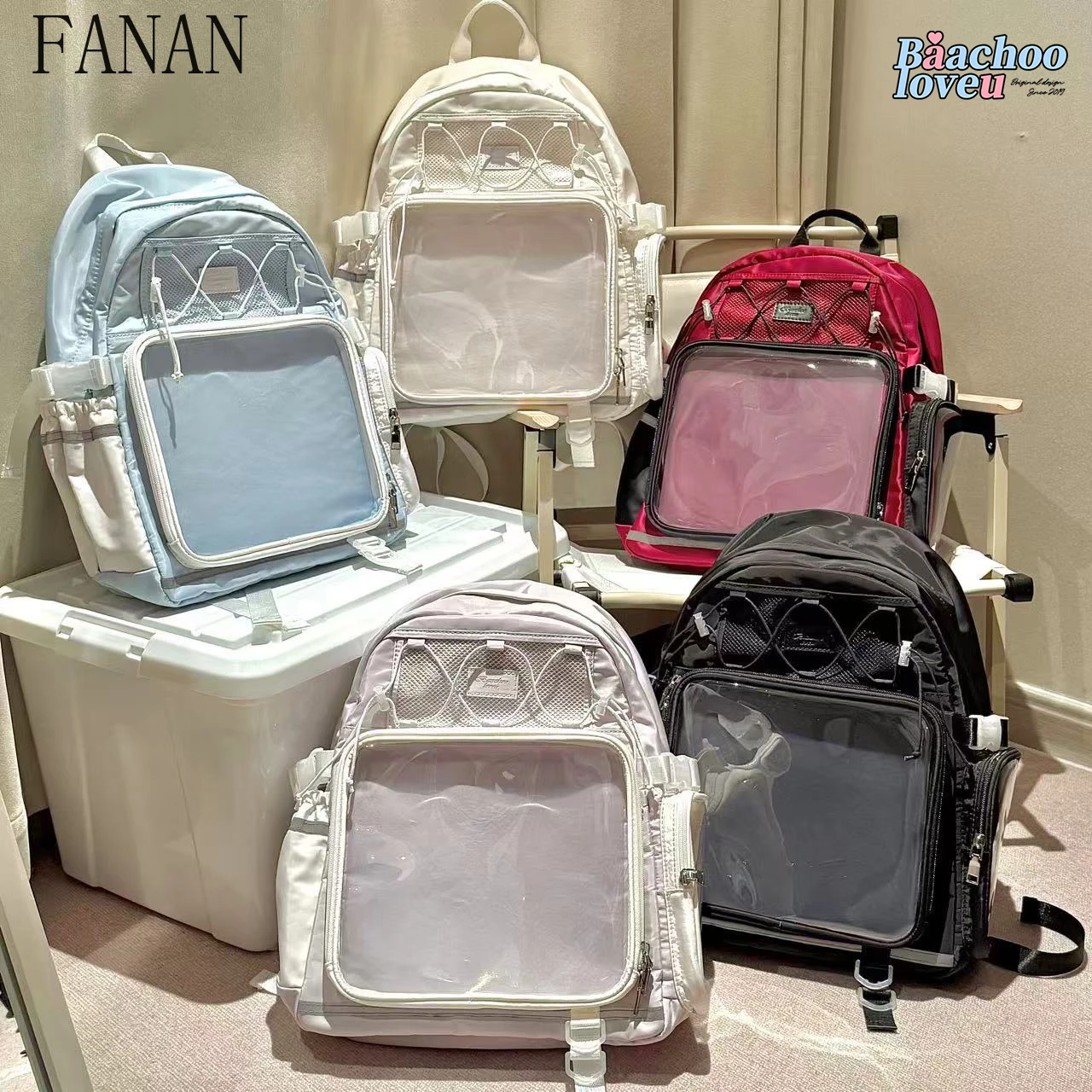 حقيبة ظهر كاجوال أصلية ذات سعة كبيرة حقيبة كمبيوتر للطلاب حقائب مدرسية يومية حلوة ولطيفة حقائب ظهر نسائية على الموضة