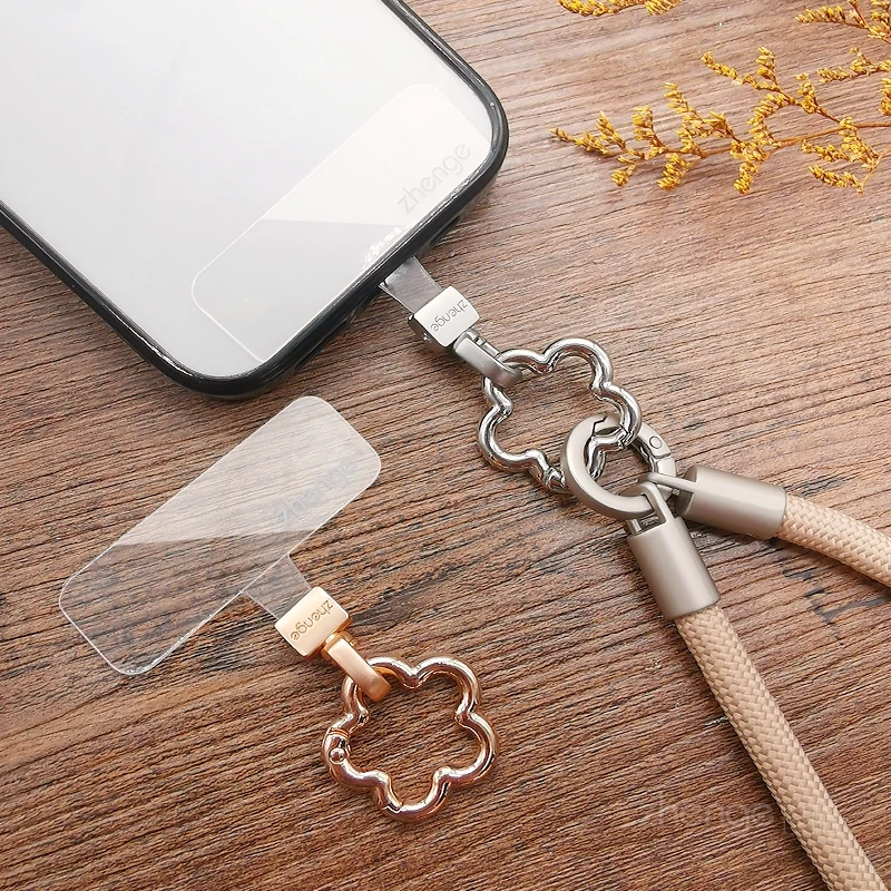 Handy-Lanyard-Clip, transparent, dünne Dichtung, Handy-Kettenverbindung, Aufkleber, Anhänger, universelles neues Produkt