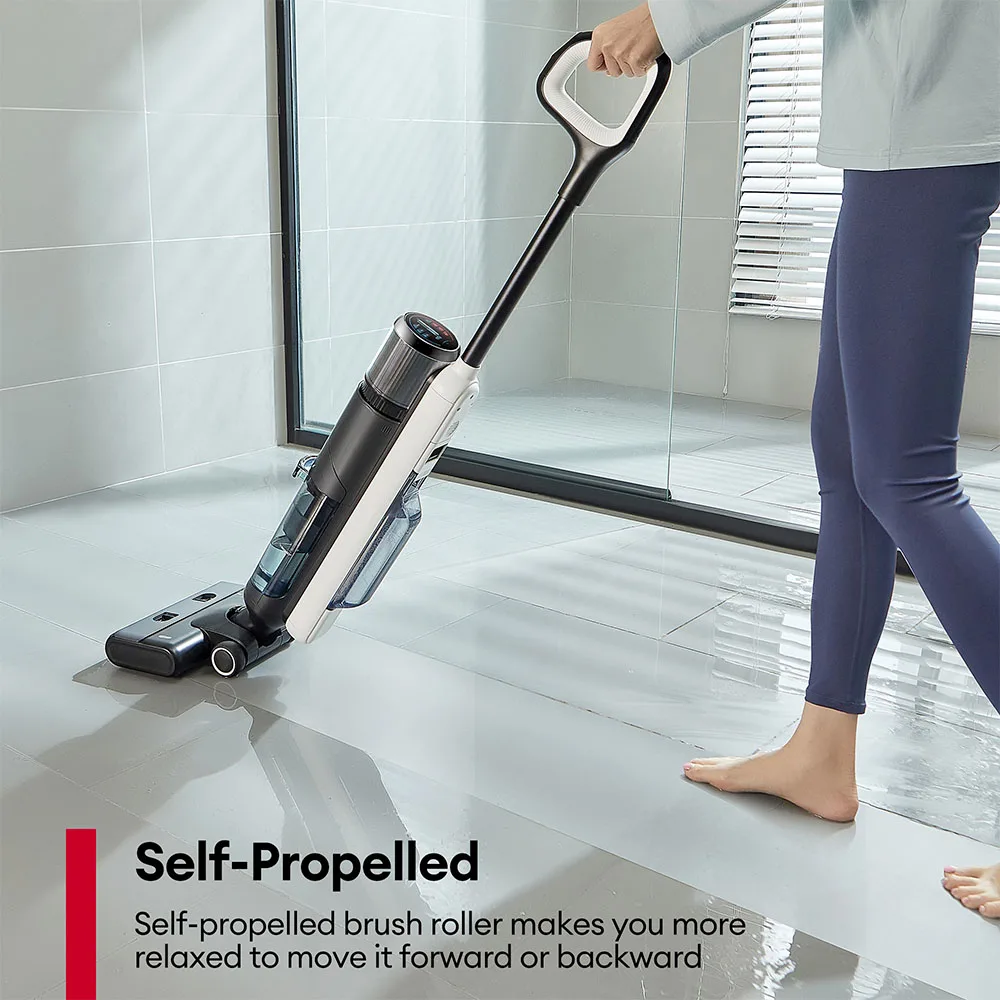 Ultenic AC1 Elite Cordless Vacuum And Mop Self-Cleaning Up To 50min Runtime Smart Dirt Detection 3 Cleaning Mode LCD Display