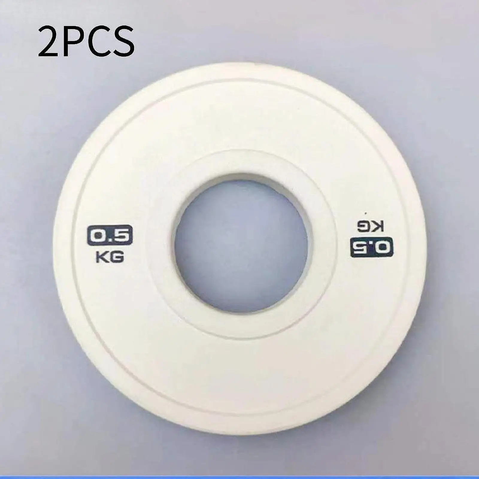 Change Plates Fits 2 Inch Barbells 2x Color Coded Portable for Fitness Studios