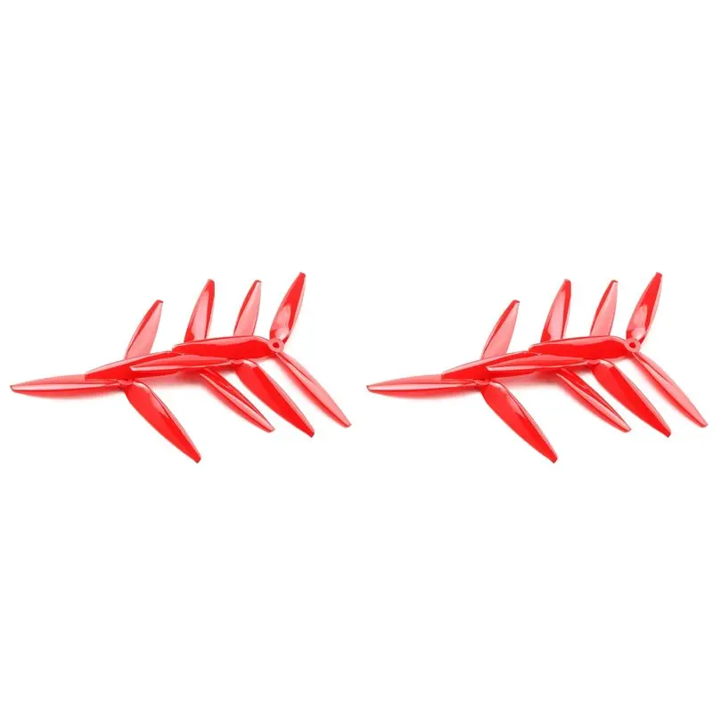 人気商品：7インチプロペラ20ペア、7x4x3、3枚羽根、ccw-cw、pc製、7インチ-8インチfpv-rcドローン用、赤色