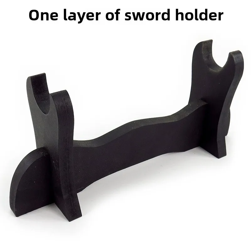 35 centimetri/13.78in Arma di Legno Modello Espositore Samurai Spada Cosplay Display Arti Marziali Museo Spada Decorazione Del Desktop Artigianato