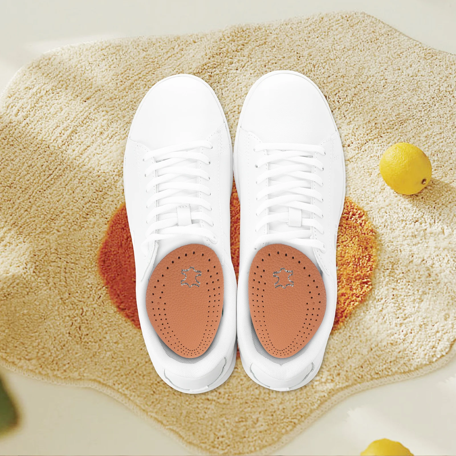 

Half Latex Latex Half Insoles Forefoot Cushion Shoe Inserts Anti Slip Breathable Foot Pads For Women Size