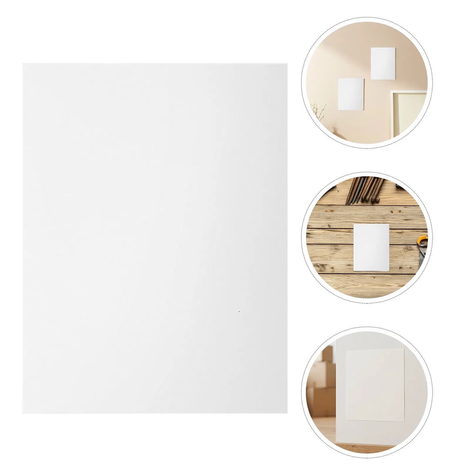 10Pcs Self Adhesive Vinyl Repair Patch Kit 6.3x4.8 Wall Repair Sticker for Siding Fence Wall Hole Cover Patch Hole Sticker